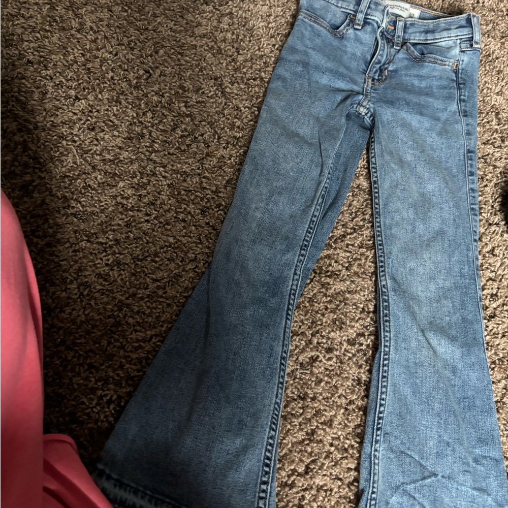 Abercrombie & Fitch Light Blue Flare Jeans